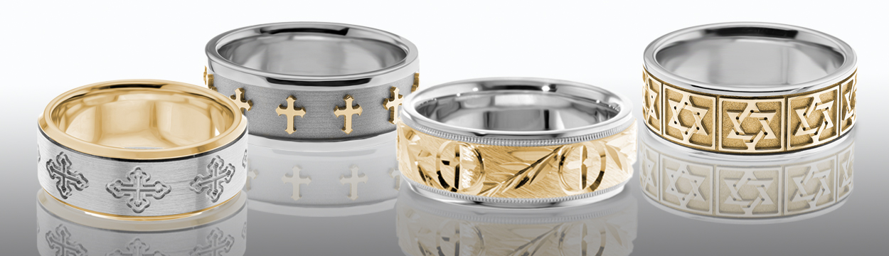 Religious Wedding Bands