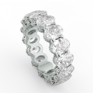 Diamond Eternity Ring 5.20Ctw