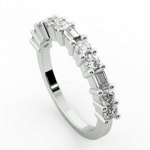 Diamond Anniversary Ring 0.75Ctw