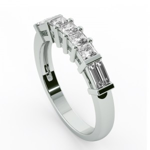 Diamond Anniversary Ring 0.60Ctw