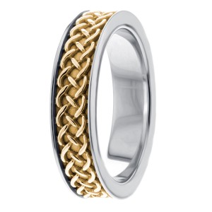 Celtic Circular Knots Wedding Ring 5.50mm
