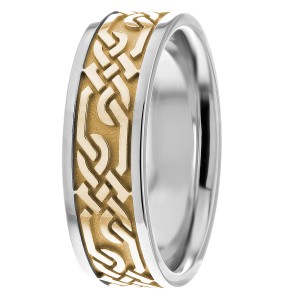 7mm Celtic Knot Wedding Ring