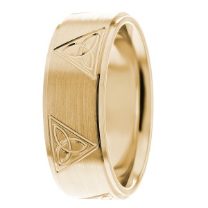 8mm Trinity Knot Wedding Ring