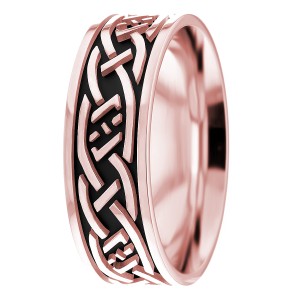 8mm Celtic Knot Wedding Ring