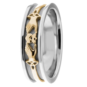 7mm Claddagh Wedding Ring