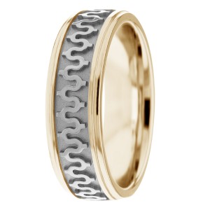  7mm wide Wedding Ring