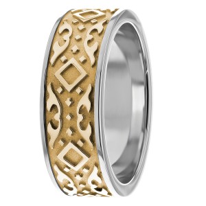 8mm Celtic Knot Wedding Ring