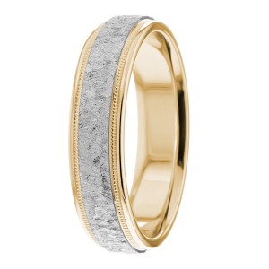 Knurled 6mm Wedding Ring