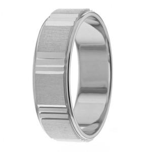 Matte & Shiny 7mm Wedding Ring