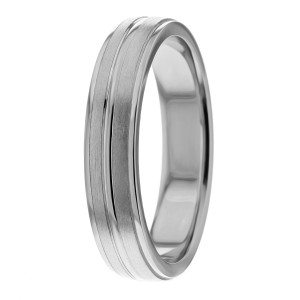 5mm Low Dome Wedding Ring