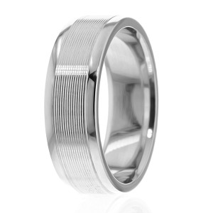 7mm Fine Cuts Wedding Ring
