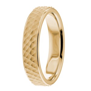 5mm Knurled Wedding Bands