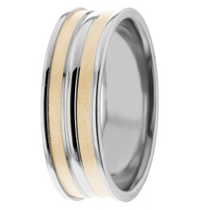 7mm Diamond Cut Wedding Ring