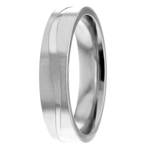 5mm Diamond Wave Wedding Ring
