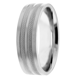 Milgrain 7mm Wedding Ring