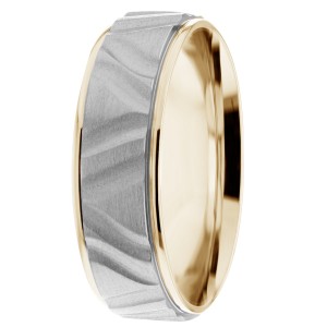 Ups & Downs 7mm Wedding Ring