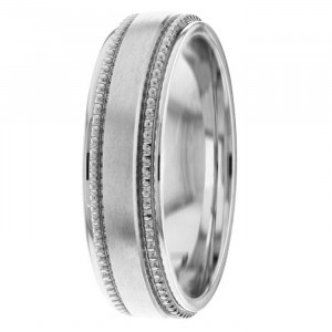 Diamond Cut Wedding Ring DC8490