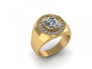 Diamond Wedding band