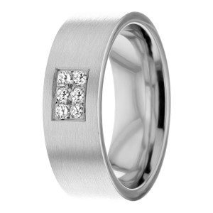 Diamond Wedding Band 6.5mm 0.18 Ctw.