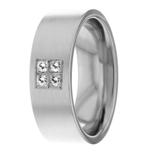 Diamond Wedding Band 6.5mm 0.12 Ctw.