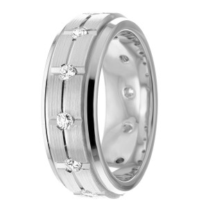 Diamond Wedding Band 7mm 0.48 Ctw.