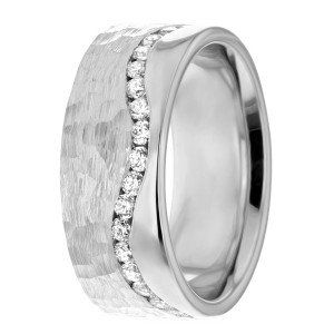 Diamond Wedding Band 7.5mm 0.9 Ctw.