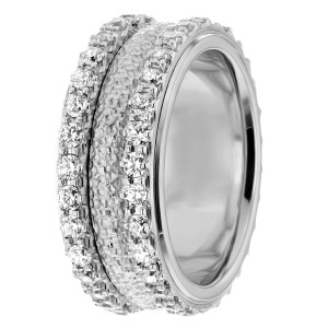 Diamond Wedding Band 8mm 1.8 Ctw.