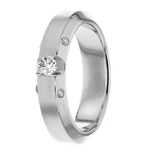 Diamond Wedding Band 6mm 0.16 Ctw.