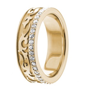 Diamond Wedding Band 7mm 0.53 Ctw.