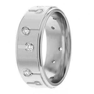 Diamond Wedding Band 7mm 0.48 Ctw.