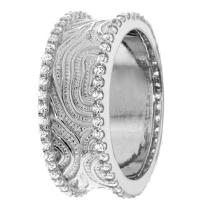 Diamond Wedding Band 8mm 1.05 Ctw.