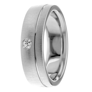 Diamond Wedding Band 6mm 0.05 Ctw.