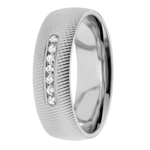 Diamond Wedding Band 6mm 0.11 Ctw.