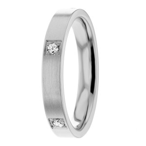 Diamond Wedding Band 3.5mm 0.2 Ctw.