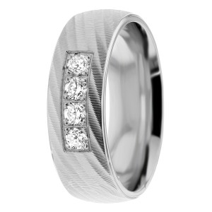 Diamond Wedding Band 6mm 0.24 Ctw.