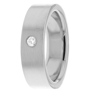 Diamond Wedding Band 6mm 0.06 Ctw.