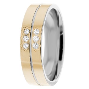 Diamond Wedding Band 6mm 0.09 Ctw.