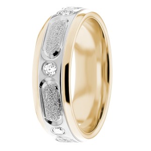 Diamond Wedding Band 7mm 0.36 Ctw.