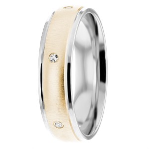 Diamond Wedding Band 6mm 0.09 Ctw.