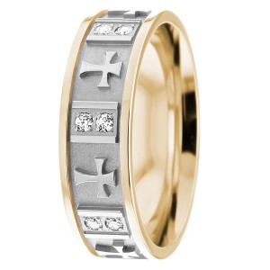 Diamond Wedding Band 7mm 0.28 Ctw.