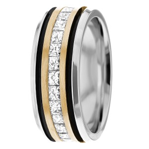 Diamond Wedding Band 7mm 1.68 Ctw.