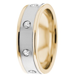 Diamond Wedding Band 7mm 0.4 Ctw.