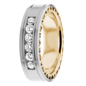 Diamond Wedding Band 6mm 0.3 Ctw.