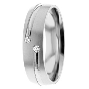 Diamond Wedding Band 6mm 0.12 Ctw.