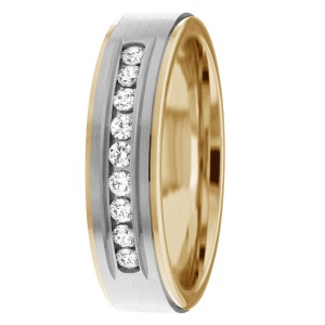 Diamond Wedding Band 6mm 0.27 Ctw.