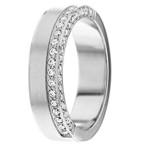 Diamond Wedding Band 6mm 0.59 Ctw.