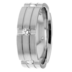 Diamond Wedding Band 7mm 0.24 Ctw.