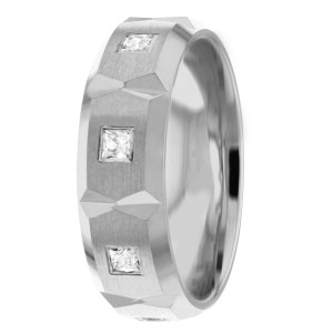 Diamond Wedding Band 6mm 0.48 Ctw.