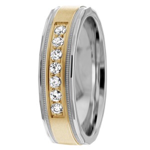 Diamond Wedding Band 6mm 0.21 Ctw.