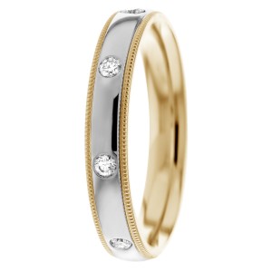 Diamond Wedding Band 3mm 0.14 Ctw.